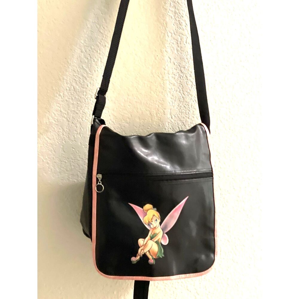 Tinkerbell Messenger Bag Excellent Tinker Bell Pink And Black Purse Shoulder Bag
